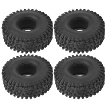 Slijtvaste RC-crawlerbanden van 1,9 inch met schuimrubberen inzetstukken, rubberen wielen, hoge demping, all-terrain prestaties, redelijk ontwerp,