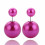 Pearl Double-Sided Ear Studs Pink 5 Pair 7