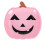 Πιάτα μιας χρήσης με κολοκύθα για το Halloween 9" (20 τεμάχια), ροζ χάρτινα πιάτα 2