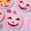 Πιάτα μιας χρήσης με κολοκύθα για το Halloween 9" (20 τεμάχια), ροζ χάρτινα πιάτα 4