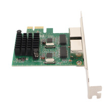 RTL8111G PCIe X1 Dual Port Gigabit Ethernet Card