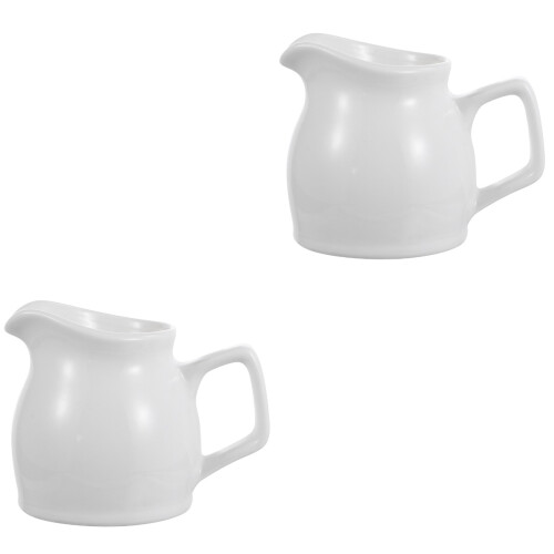 2Pièces Lait Céramique Multifonction Pour Café 2
