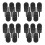20Pièces Fourche Divot Golf Noir Pour Terrain 6