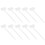 Garden Label Markers, White, Foldable And , Ideal For , 30pcs 2