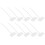 Garden Label Markers, White, Foldable And , Ideal For , 30pcs 3
