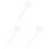 Garden Label Markers, White, Foldable And , Ideal For , 30pcs 4