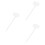 Garden Label Markers, White, Foldable And , Ideal For , 30pcs 8