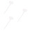 Garden Label Markers, White, Foldable And , Ideal For , 30pcs 9