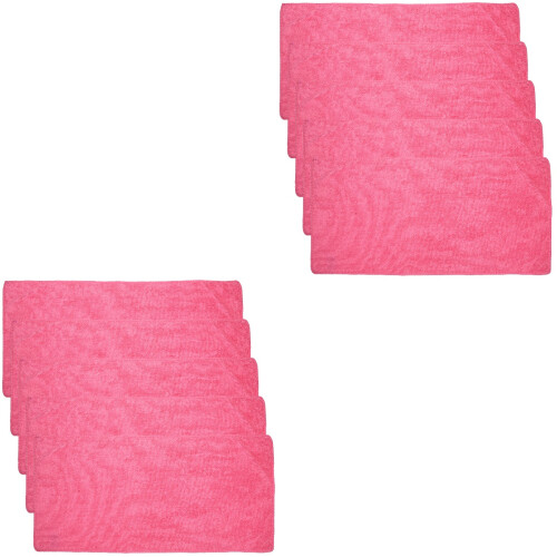 10Pcs Easy-Clean Pink Guinea Pig Sleeping Pad Soft Pet Blanket 2