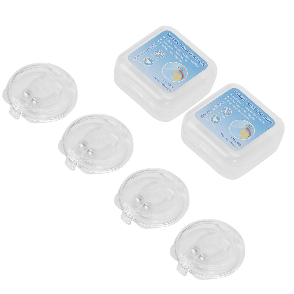 Quiet Nights: Anti-Snoring Device, Magnetic Nose Clips, Silicone Breath Easy Solution, Safe & Comfortable, Reusable & Portable