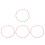 4Pcs Multi Plastic Chain Bag Strap Purse Charm Lanyard Accessories 6
