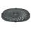 Deep Fryer Crisper Plate for7qt, Iron with Rubber Sleeve 6