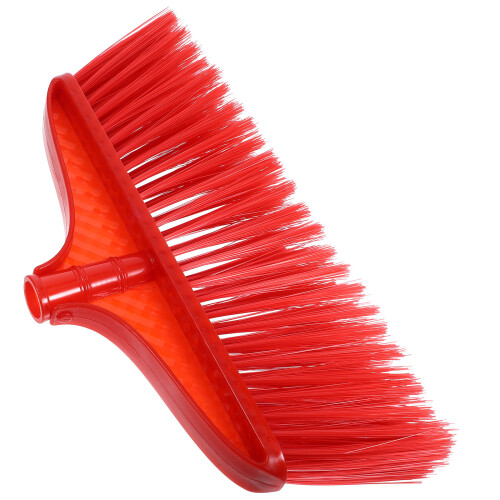 5Pcs Household Broom Replacement Plastic Red Broom Head for Sweeping 1