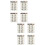 8 Sheets Eyebrows Sticker False Eyebrows Tattoos Eyebrow Stickers 7