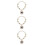 3Pcs Collar Dog Cat Necklace ABS Material Safety Accessory 8