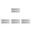 8Pcs Easy Install White Acrylic Guardrail Reflective Highway Markers 4