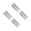 8Pcs Easy Install White Acrylic Guardrail Reflective Highway Markers 9