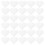 120Pcs Heart Shape White Mesh Craft Canvas Breathable Pe Material 3