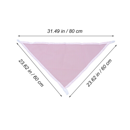 Roze Knuffeldier Opslag Net Speelgoed Organizer 2