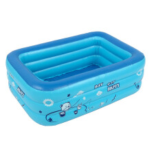 Inflatable Rectangular PVC Kids' Paddling Pool
