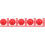 125Pcs Red Plastic Balls Openable Sphere Game Props 8