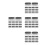 80Pcs Durable Silver Iron Lock Plates L Shaped for Home Office Drawers 7