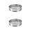 2Pcs Silver Herbal Shaker Stackable Sifter Metal Extractor 2