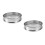 2Pcs Silver Herbal Shaker Stackable Sifter Metal Extractor 4