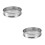 2Pcs Silver Herbal Shaker Stackable Sifter Metal Extractor 5