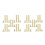 20Ensembles Fixations Rivets Pour Éventail Acier Inox 9