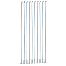 13G 2.2mm Bike Spokes 10pcs Iron Manganese