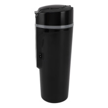 Intelligent Screen 500ml Car Kettle Black 12V/24V