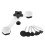 LED Solar Garden Light Waterproof 2 Pack Adjustable Brightness Eco-Friendly 14
