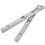 6Pcs Stable Silver Door Lock Bolt Stainless Steel Use 10