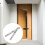 6Pcs Stable Silver Door Lock Bolt Stainless Steel Use 11