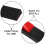 2Pcs Home Use Rubber Sweeping Robot Ramp Black Door Entry Ramp 6