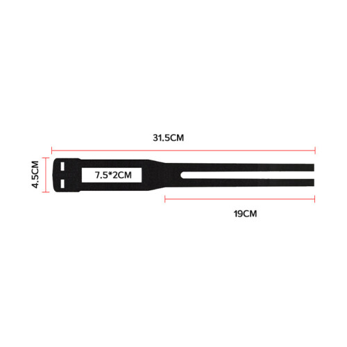 Justerbar håndleddsbinding - Håndleddsstøtte for trening Black 2