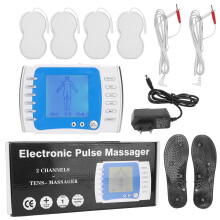 Companionul suprem de relaxare, aparat de masaj muscular reîncărcabil cu unitate TENS pentru ameliorarea naturală a durerii, stimulator electric