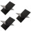 3Pièces Support De Lecture Noir En , Stand Livre Polyvalent 7