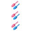6Pcs Plastic Garden Scoop Lightweight Tools for Transplanting 8