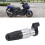 Motorcycle Exhaust Anti-fall Rod Modified Accessories Easy Installation Aluminum 7