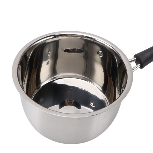 14 cm Composite Steel Milk Pan with Single Handle 1