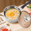 14 cm Composite Steel Milk Pan with Single Handle 8
