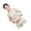 3Ensembles Habits De Beige Pour Techniciennes Beauté Pliables 3