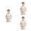 3Ensembles Habits De Beige Pour Techniciennes Beauté Pliables 7