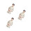3Ensembles Habits De Beige Pour Techniciennes Beauté Pliables 8