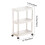 3-Tier Storage Cart with Removable Shelves and Wheels 3