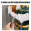 Utility Cart Heavy Duty 3-Tier Rolling Storage 5