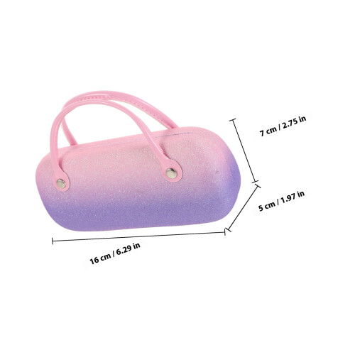 Portable Hard Shell Glasses Case Assorted Color Travel Organizer 1