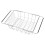 Kitchen Sink Drain Basket Rack Set with Curved Bottom Dish Strainer for Efficient Kitchen Sink Drainage 4
